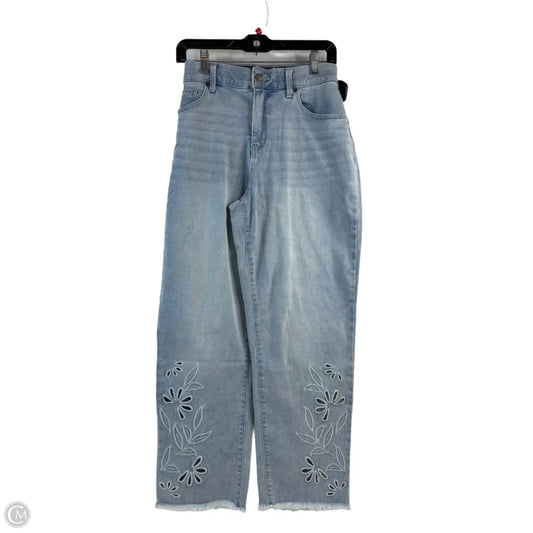 Jeans Straight By Clothes Mentor In Blue Denim, Size: 16