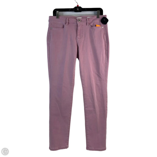 Jeans Straight By J. Jill In Purple, Size: 8