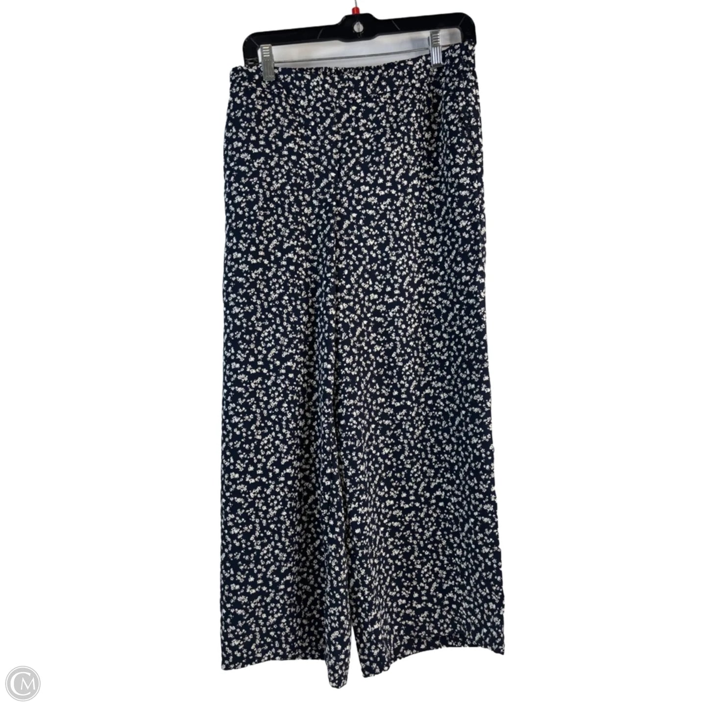 Pants Wide Leg By J. Jill In Blue & White, Size: 6