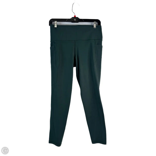 Athletic Leggings By Athleta In Green, Size: Mp