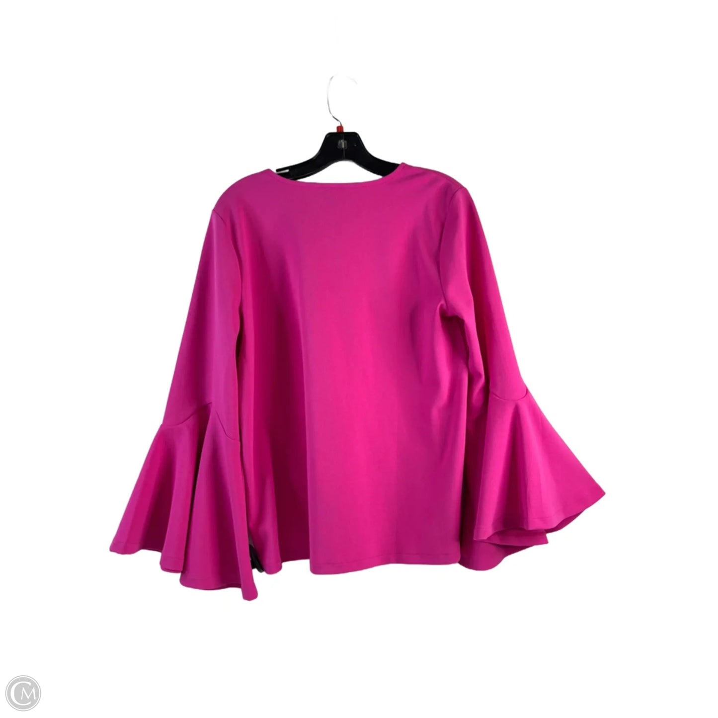 Top Long Sleeve By Ann Taylor In Pink, Size: M