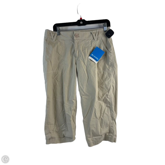 Athletic Capris By Columbia In Beige, Size: M