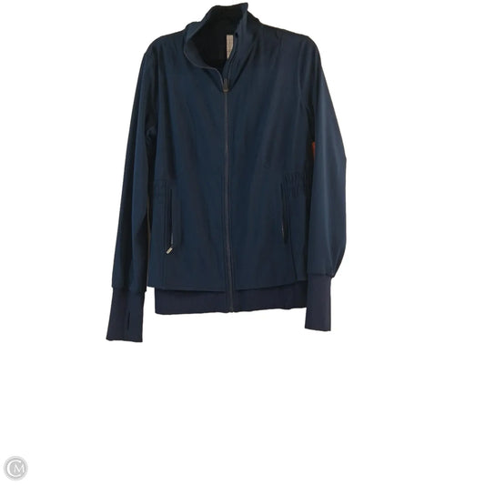 Athletic Jacket By Lululemon In Navy, Size: 10