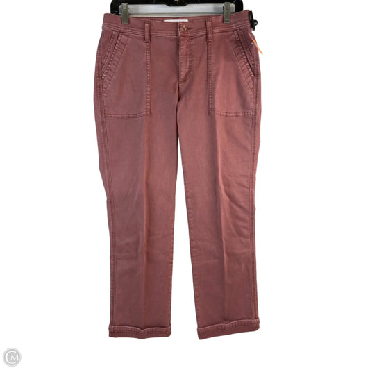 Jeans Straight By Clothes Mentor In Mauve, Size: 6