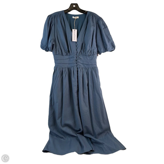 Dress Casual Maxi By Clothes Mentor In Blue, Size: L