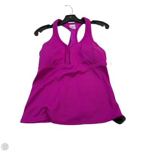 Swimsuit Top By Clothes Mentor In Pink, Size: L