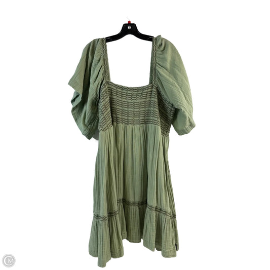 Dress Casual Short By Free People In Green, Size: Xl