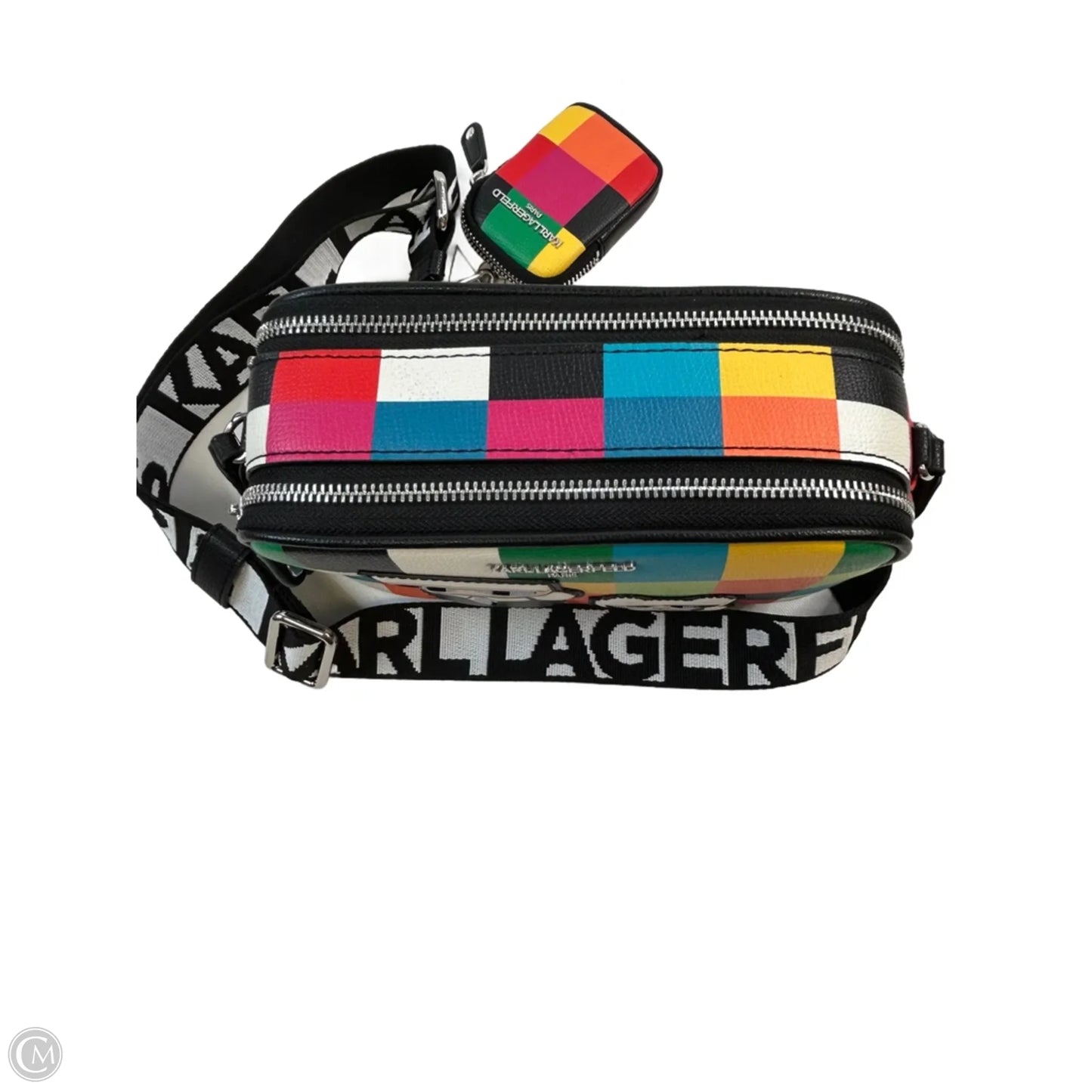 Crossbody Designer By Karl Lagerfeld, Size: Medium
