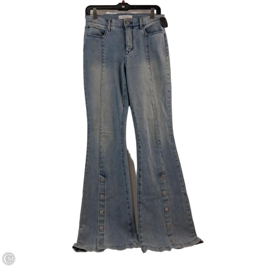 Jeans Flared By Clothes Mentor In Blue Denim, Size: 6