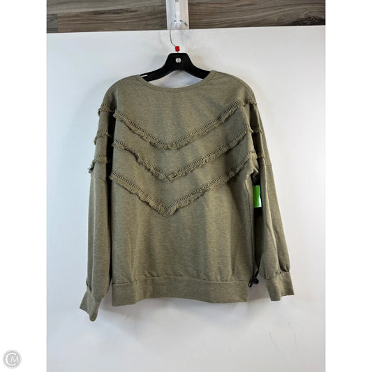 Top Long Sleeve By Clothes Mentor In Green, Size: S