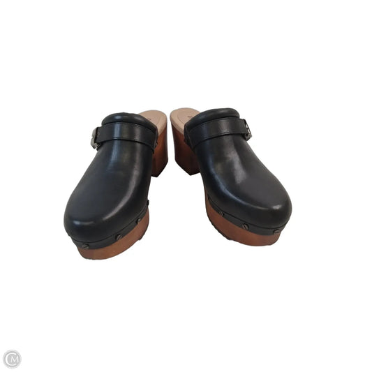 Shoes Heels Block By Dr Scholls In Black & Tan, Size: 9