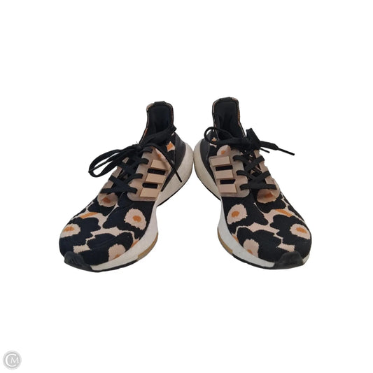 Shoes Athletic By Adidas In Black & Orange, Size: 6.5