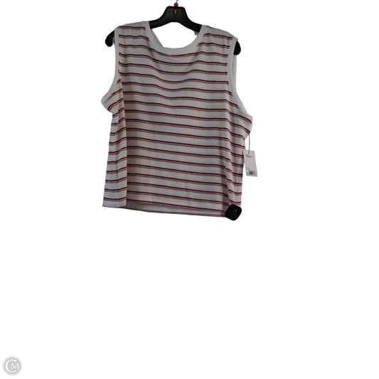 Tank Top By Sonoma In Striped Pattern, Size: Xl