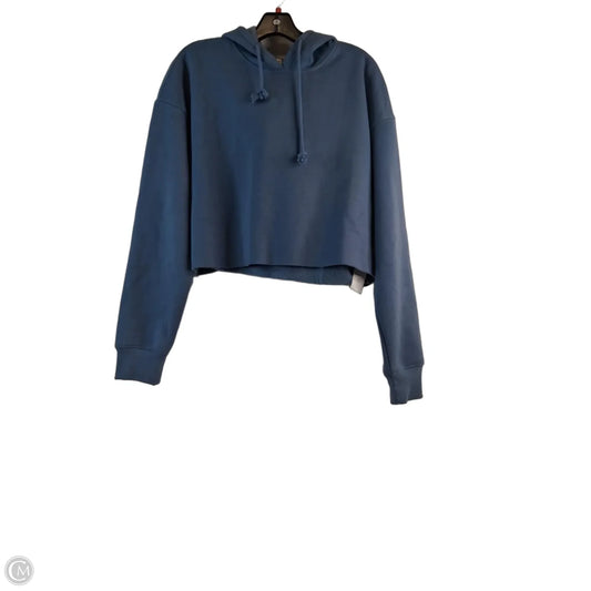 Sweatshirt Hoodie By Clothes Mentor In Blue, Size: S