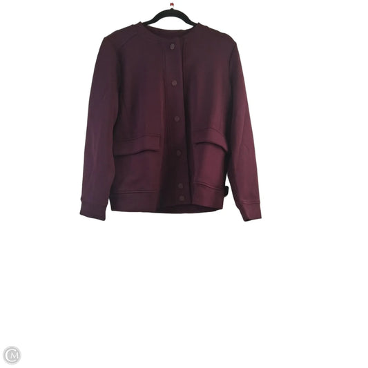 Cardigan By Talbots In Maroon, Size: 1x