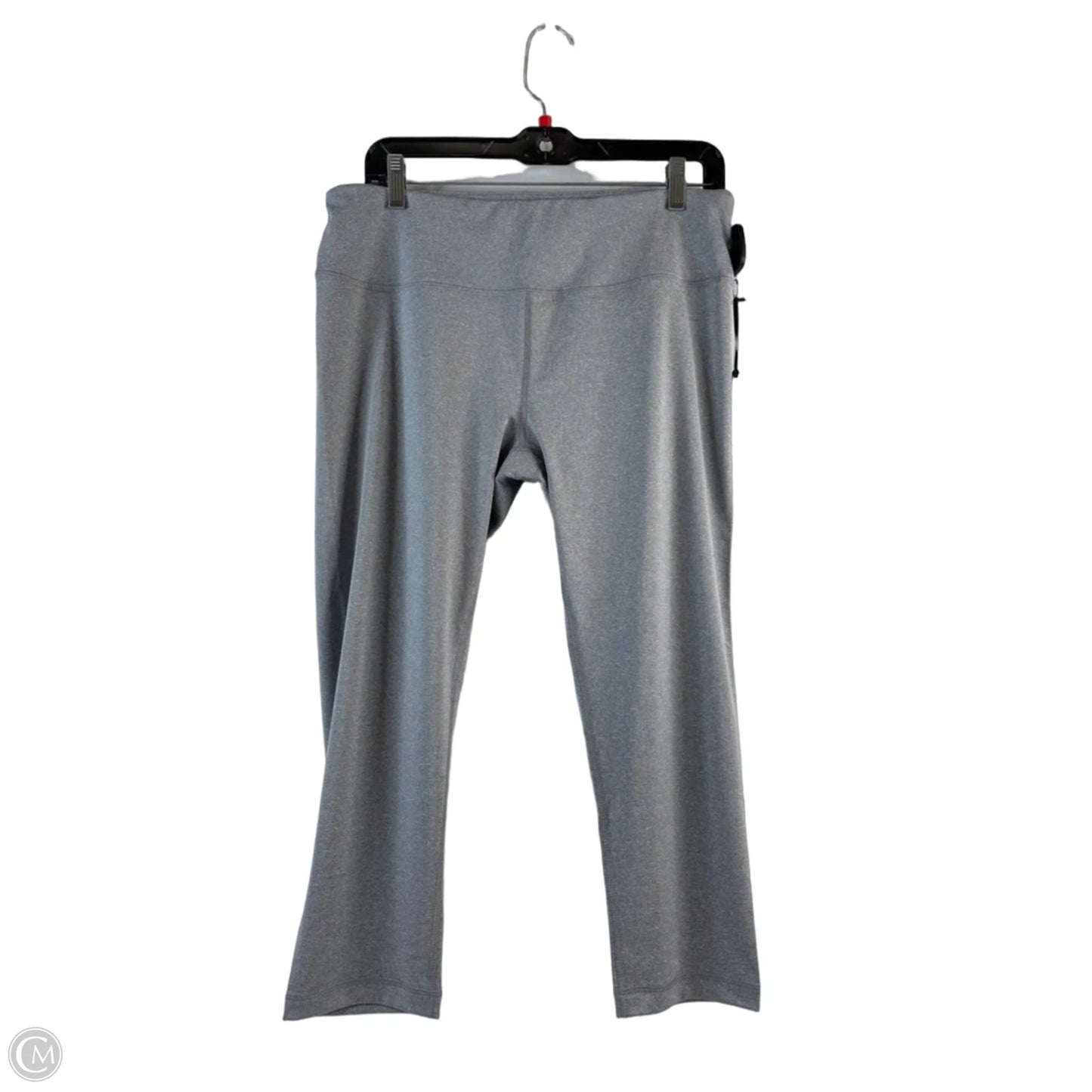 Athletic Leggings Capris By 90 Degrees By Reflex In Grey, Size: Xl