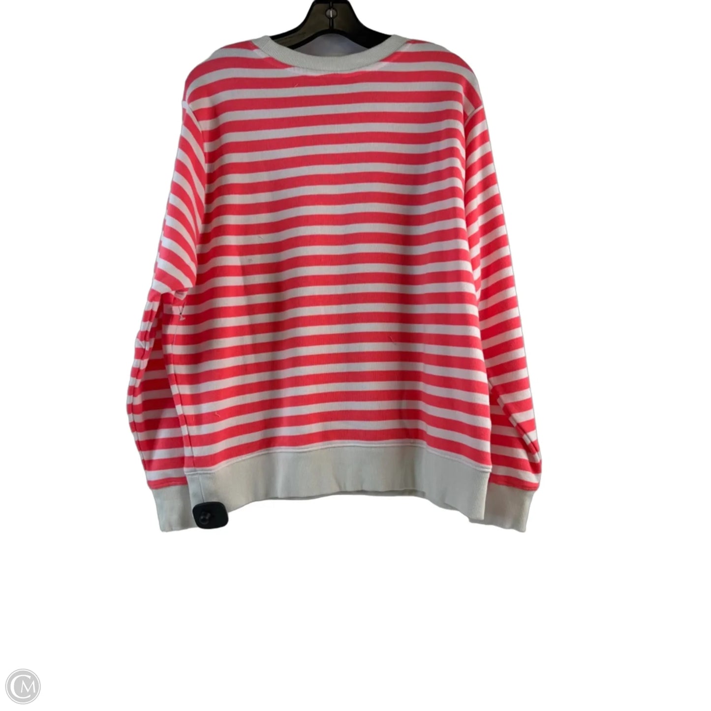 Sweatshirt Designer By Lilly Pulitzer In Striped Pattern, Size: L