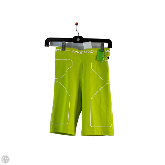 Athletic Shorts By Nike Apparel In Green, Size: Xs