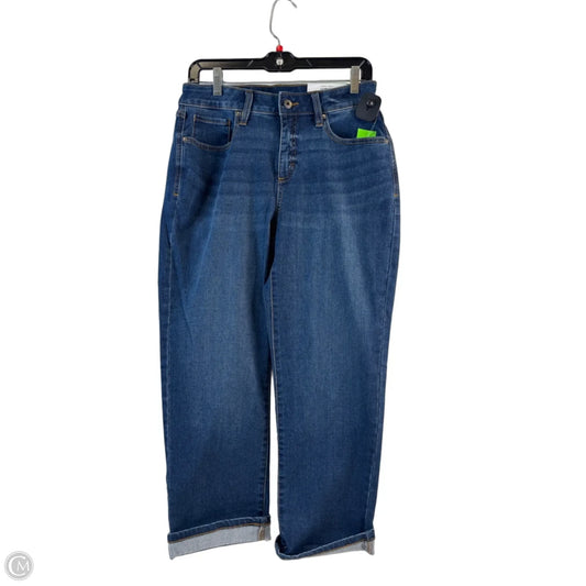 Jeans Cropped By Style And Company In Blue Denim, Size: 8
