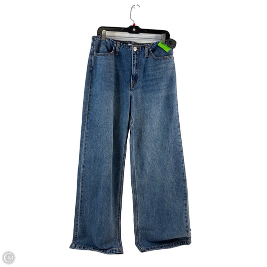 Jeans Wide Leg By Future Collective In Blue Denim, Size: 8