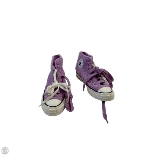 Shoes Sneakers By Converse In Purple & White, Size: 8.5