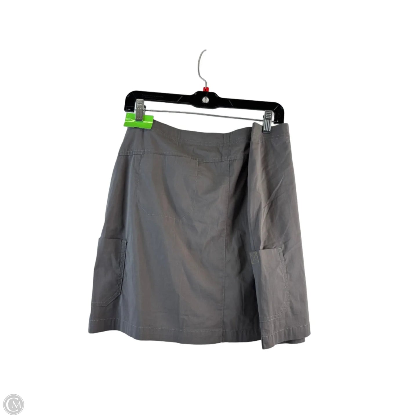 Skort By Clothes Mentor In Grey, Size: 16