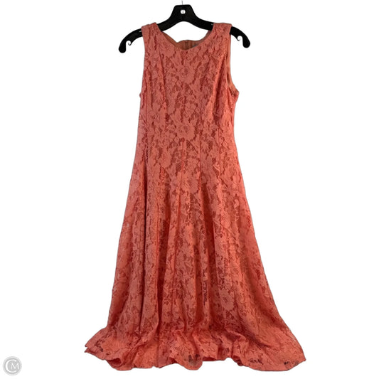 Dress Casual Maxi By Dannyandnicole In Orange, Size: S
