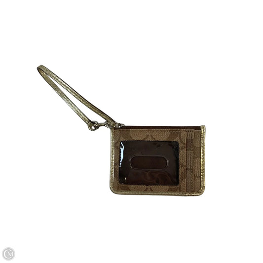 Id/card Holder Designer By Coach, Size: Small