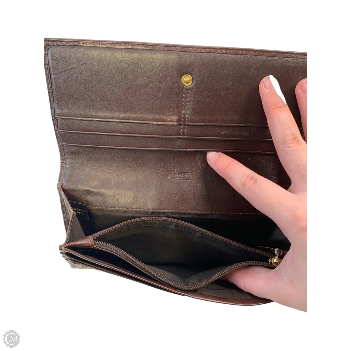 Wallet Designer By Coach, Size: Medium