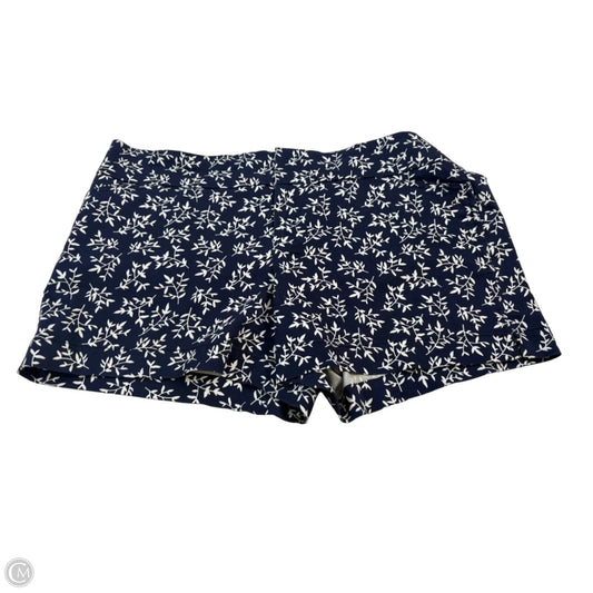 Shorts By Calvin Klein In Blue & White, Size: 14