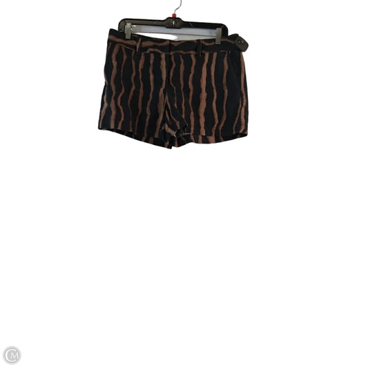 Shorts By Loft In Black & Tan, Size: 6