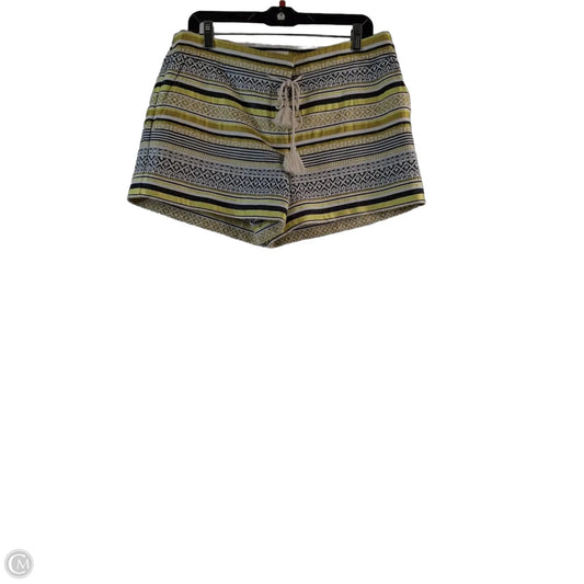 Shorts By Loft In Grey & Yellow, Size: 8