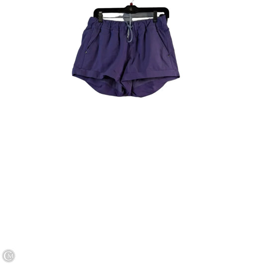 Athletic Shorts By Lululemon In Purple, Size: M