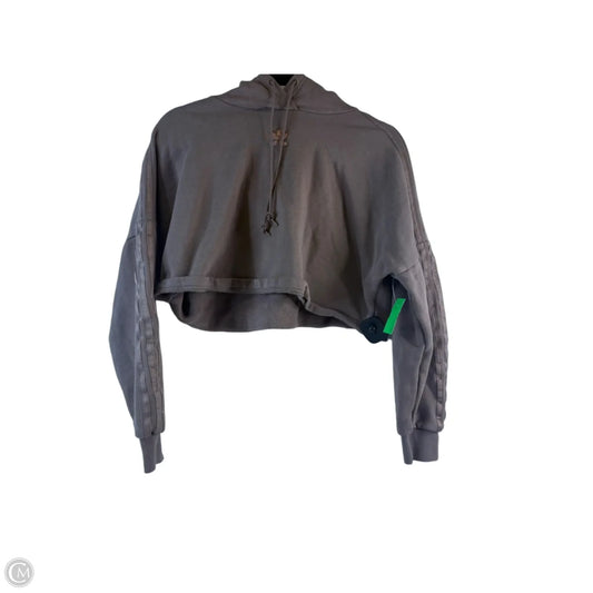 Sweatshirt Hoodie By Adidas In Brown, Size: Xs