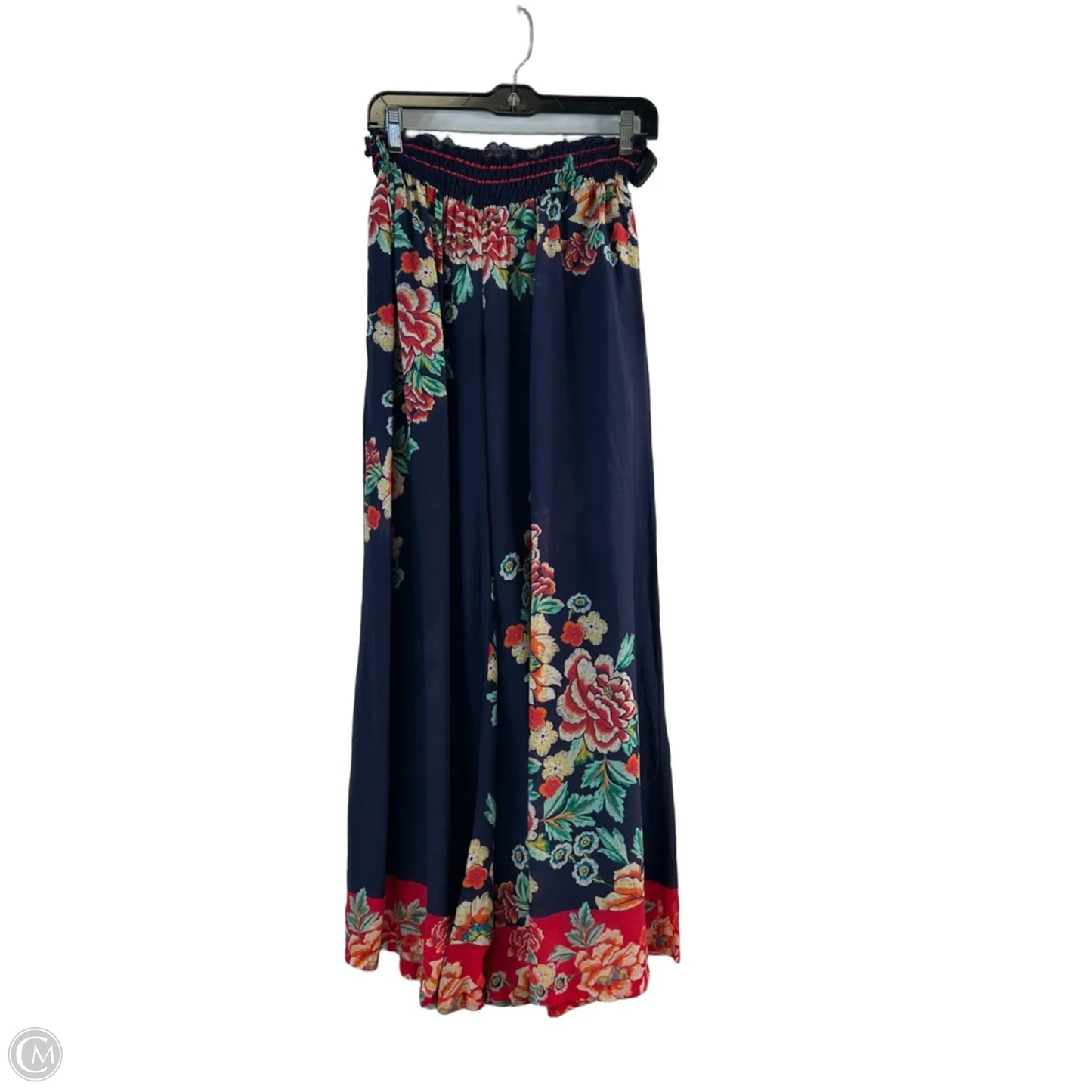 Pants Wide Leg By Johnny Was In Blue & Red, Size: 10