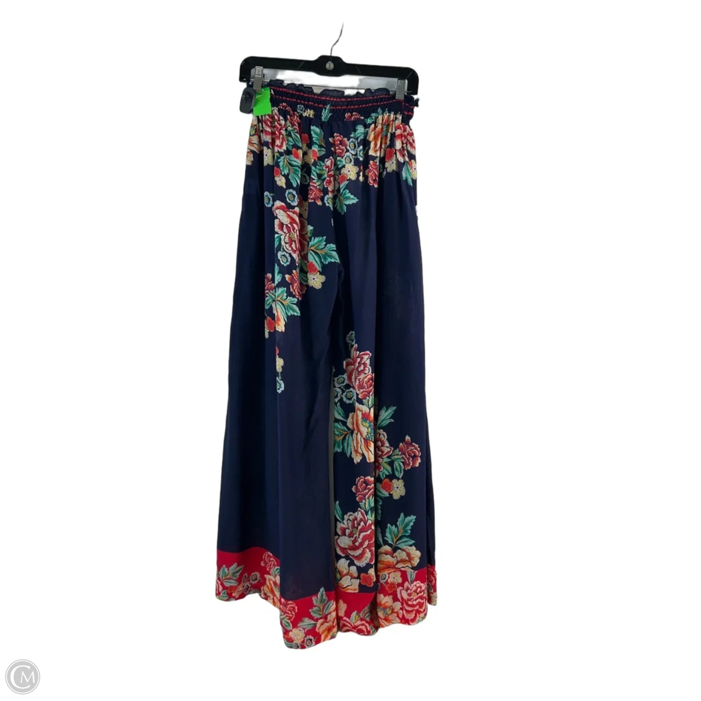 Pants Wide Leg By Johnny Was In Blue & Red, Size: 10
