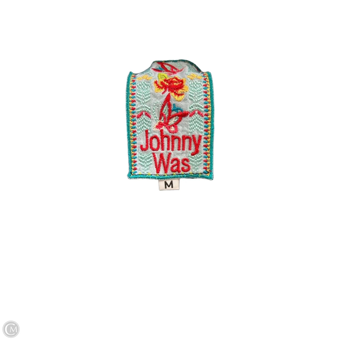 Pants Wide Leg By Johnny Was In Blue & Red, Size: 10