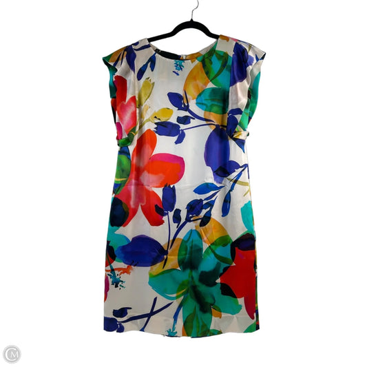 Dress Casual Midi By Carlisle In Multi-colored, Size: M