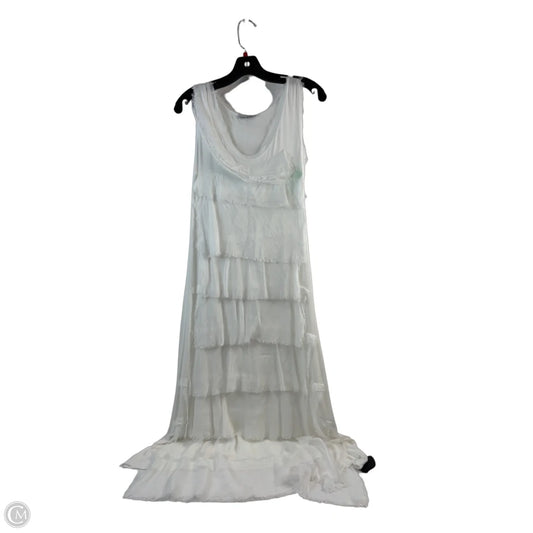 Dress Casual Maxi By Clothes Mentor In White, Size: S