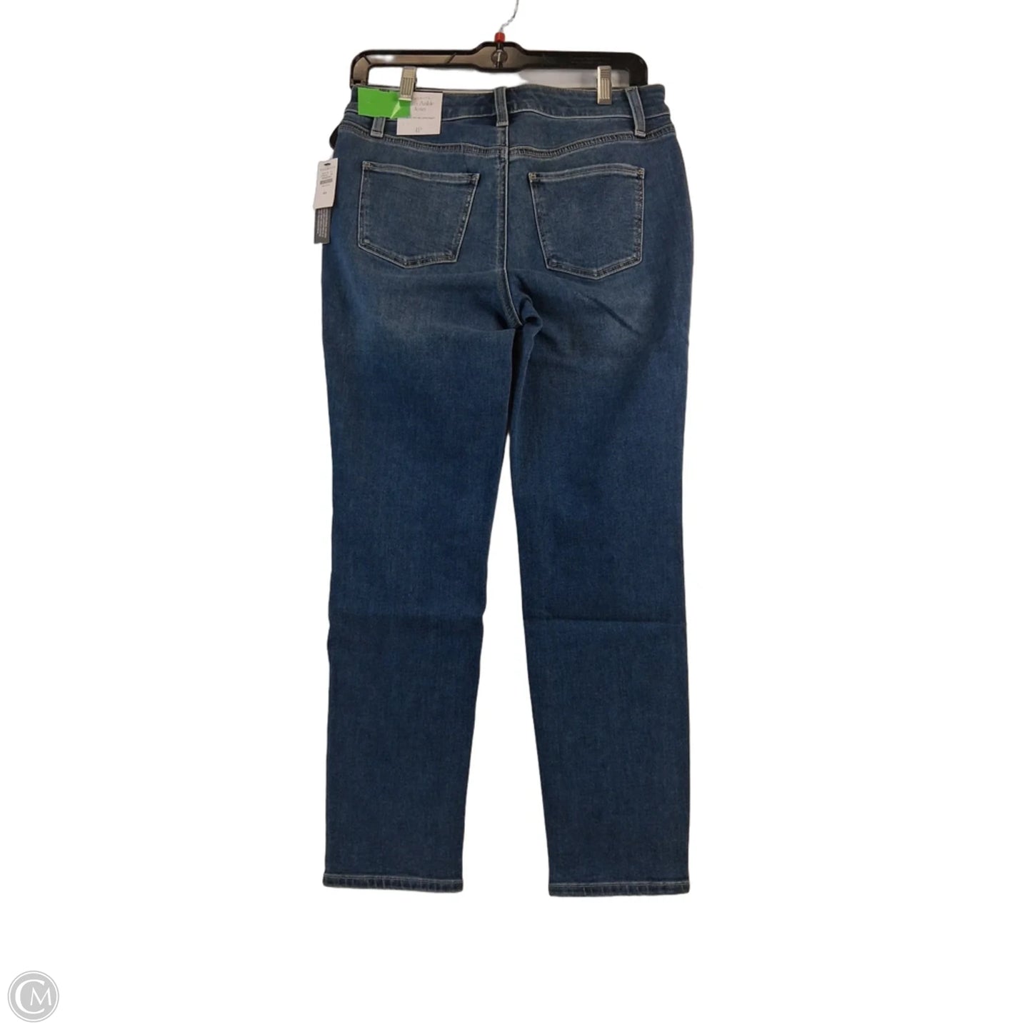 Jeans Skinny By Talbots In Blue Denim, Size: 4p