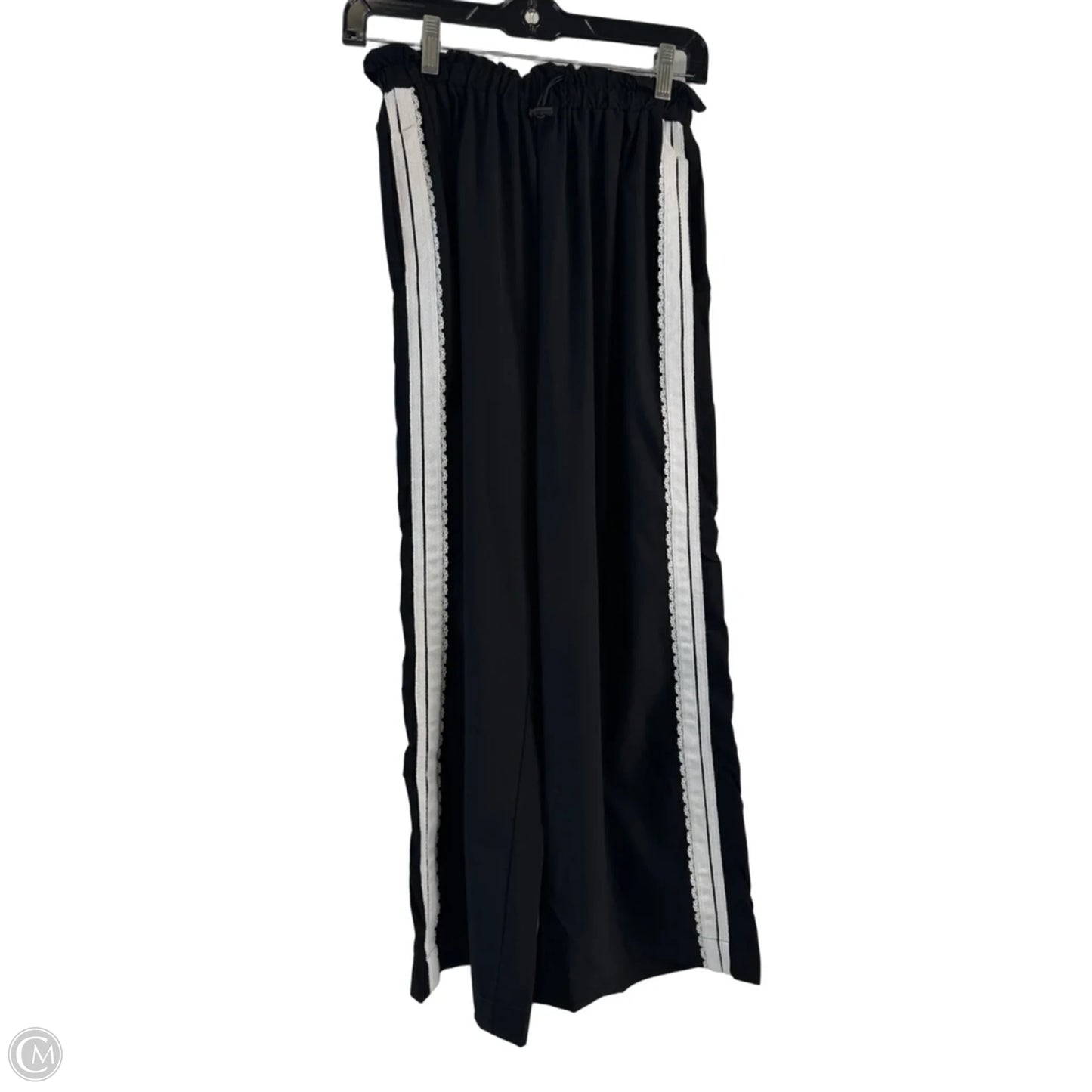 Pants Wide Leg By Clothes Mentor In Black & White, Size: 4