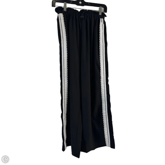 Pants Wide Leg By Clothes Mentor In Black & White, Size: 4