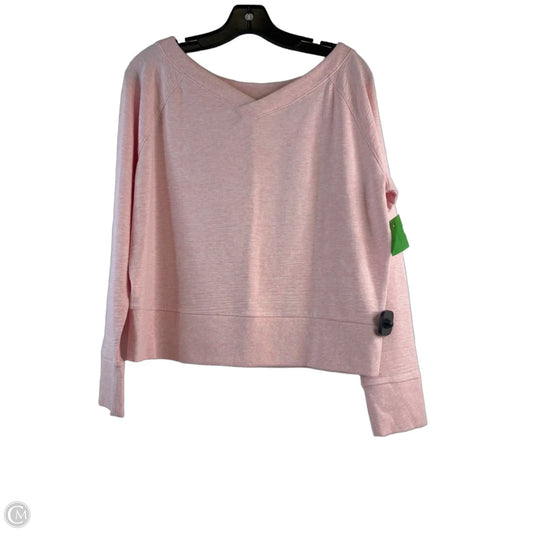 Top Long Sleeve By Talbots In Pink, Size: S