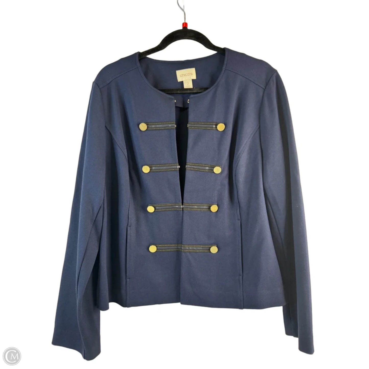 Blazer By Chicos In Navy, Size: L