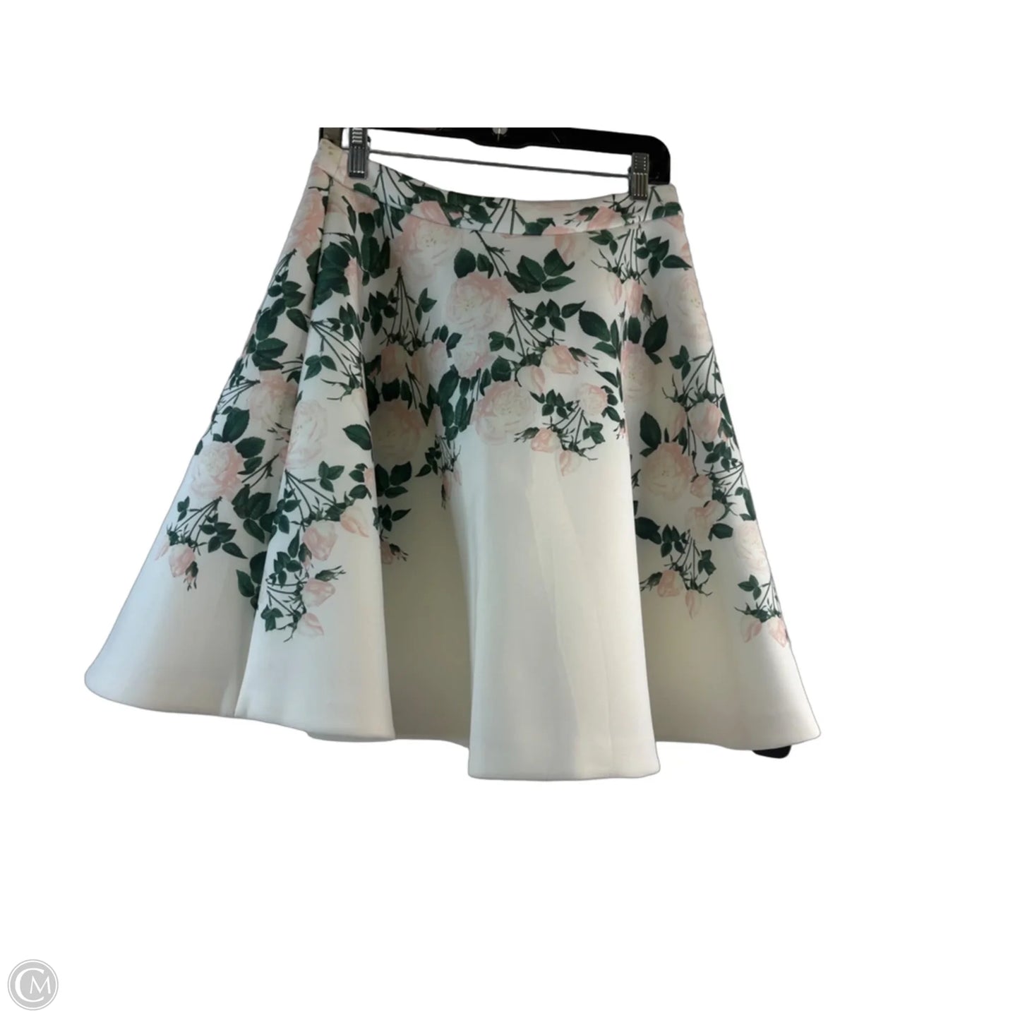 Skirt Mini & Short By Clothes Mentor In Green & Pink, Size: 8