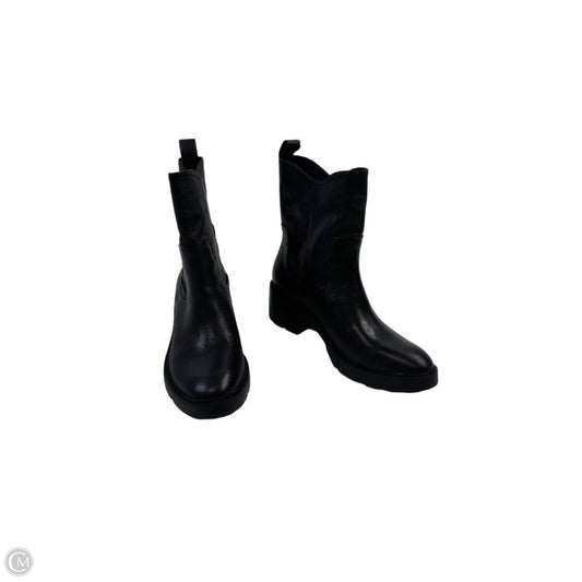 Boots Ankle Heels By Donald Pliner In Black, Size: 6