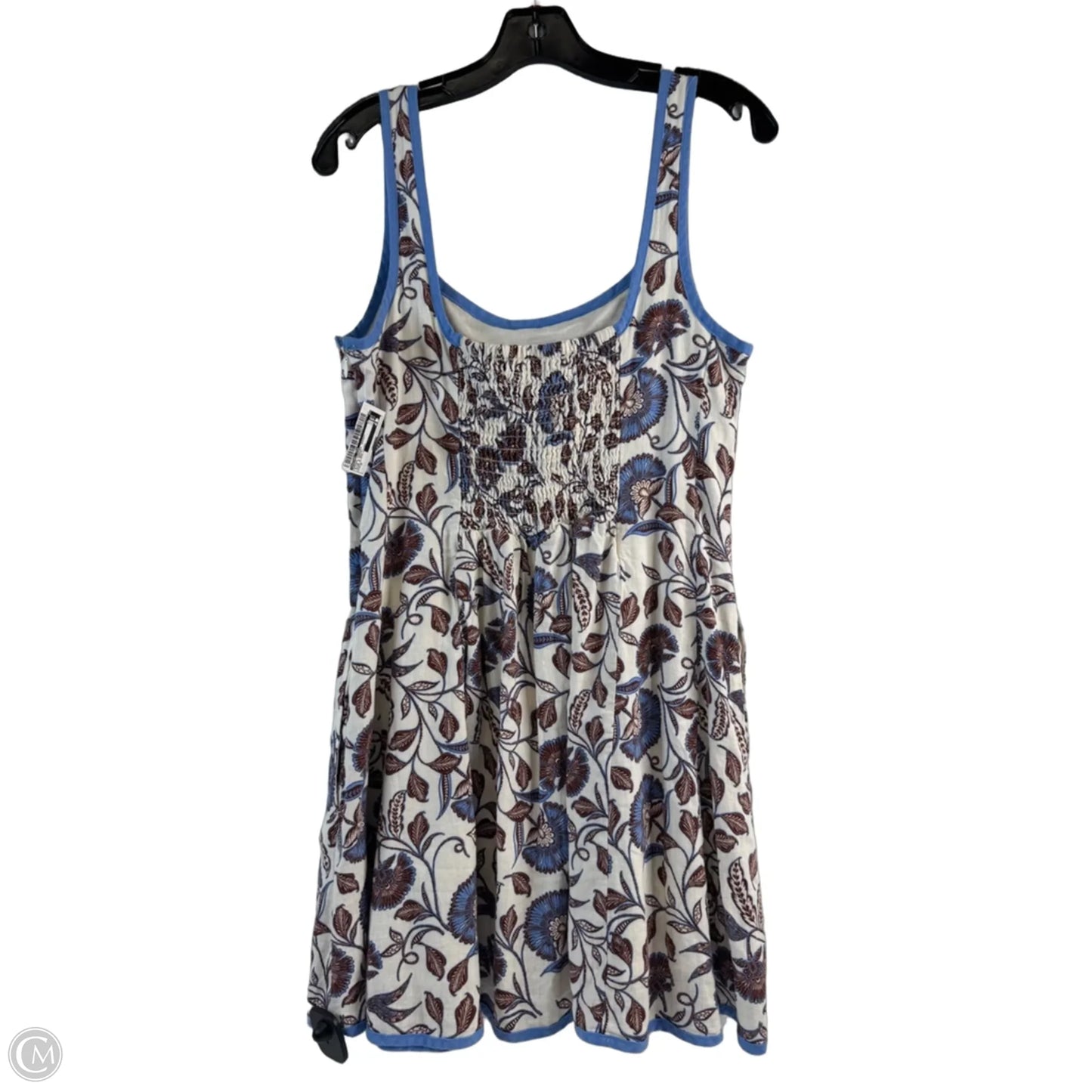 Dress Casual Short By Rachel Zoe In Blue & Brown, Size: M