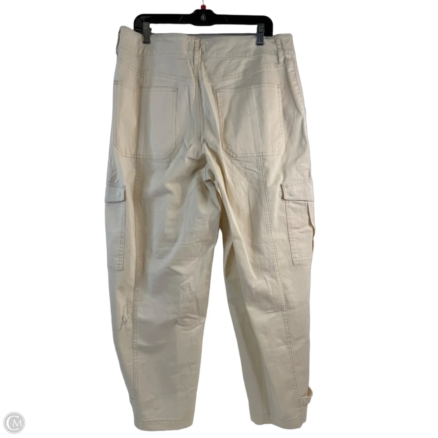 Pants Cargo & Utility By Jessica Simpson In Ivory, Size: 14