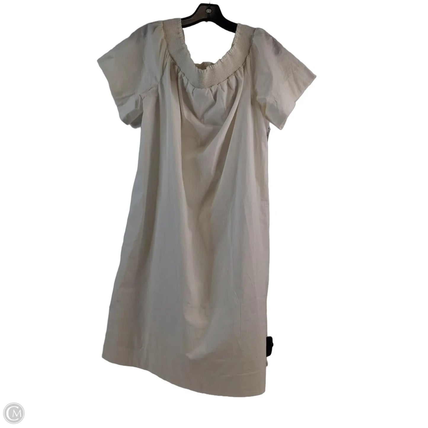 Dress Casual Midi By J. Crew In Cream, Size: L