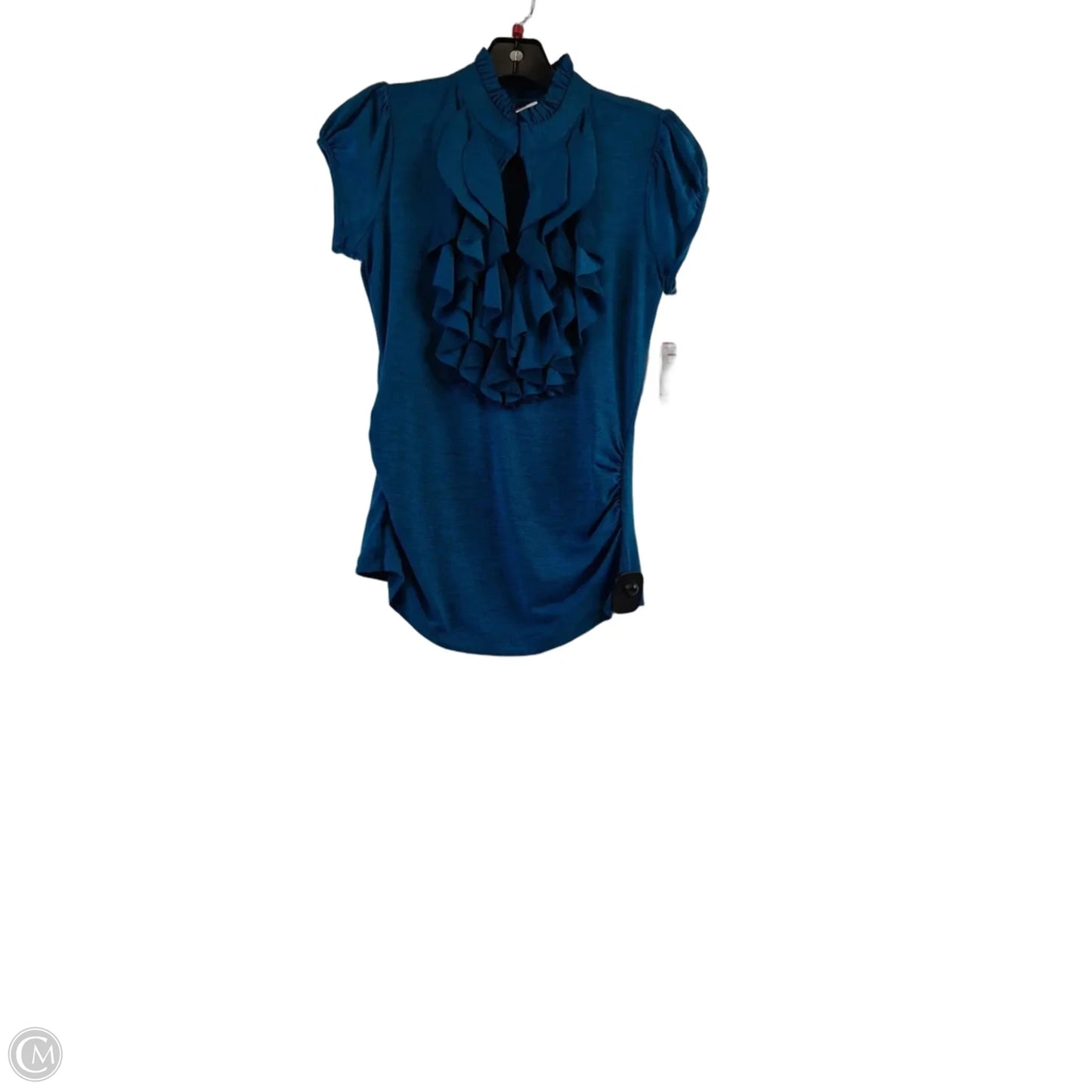 Top Short Sleeve By Heart And Soul In Blue, Size: S
